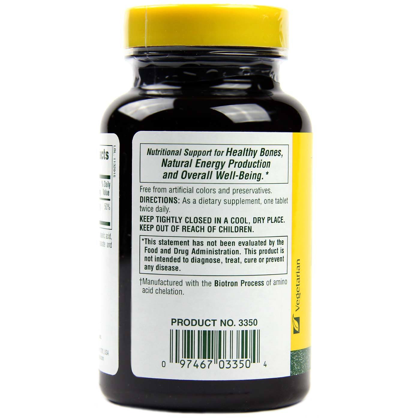 Comprar Nature's Plus, Magnésio 200 mg - 90 Tabletes - Imagem 3