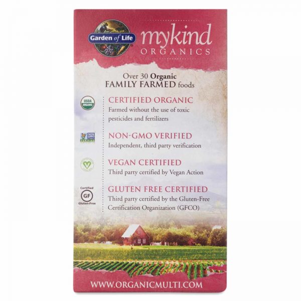 Comprar Garden of Life, Multivitamínico 40+ para mulheres - 120 Tabletes - Imagem 4