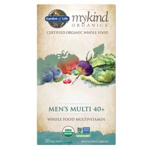 Comprar Garden of Life, mykind Organics Multivitamínico para Homens +40 - 120 Tabletes