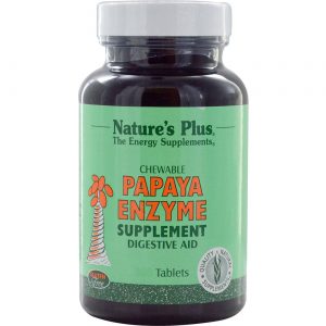 Comprar Nature's Plus, Enzima da Papaya - 180 Pastilhas Mastigáveis