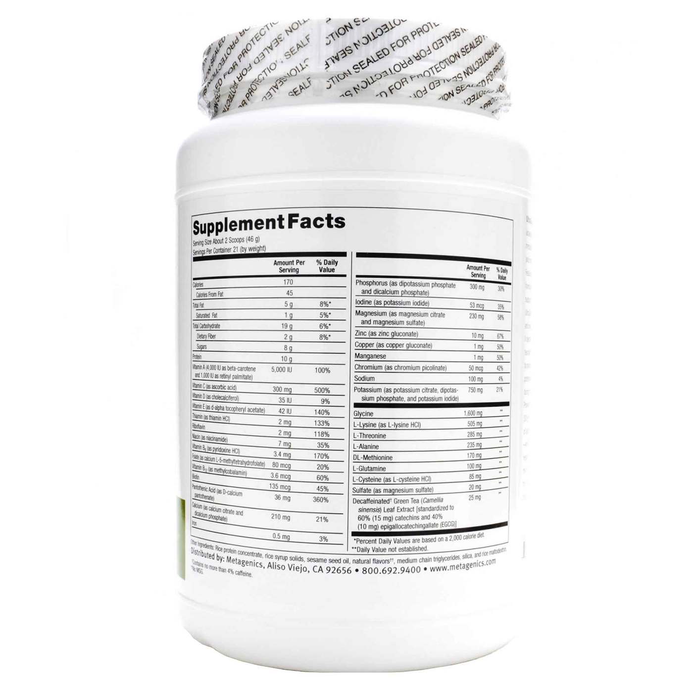 Comprar Metagenics UltraClear Plus - Banana com Abacaxi - 924 g - Imagem 2