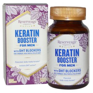 Comprar Reserveage Organics, Keratin Booster™ para Homens - 60 Cápsulas Vegetarianas