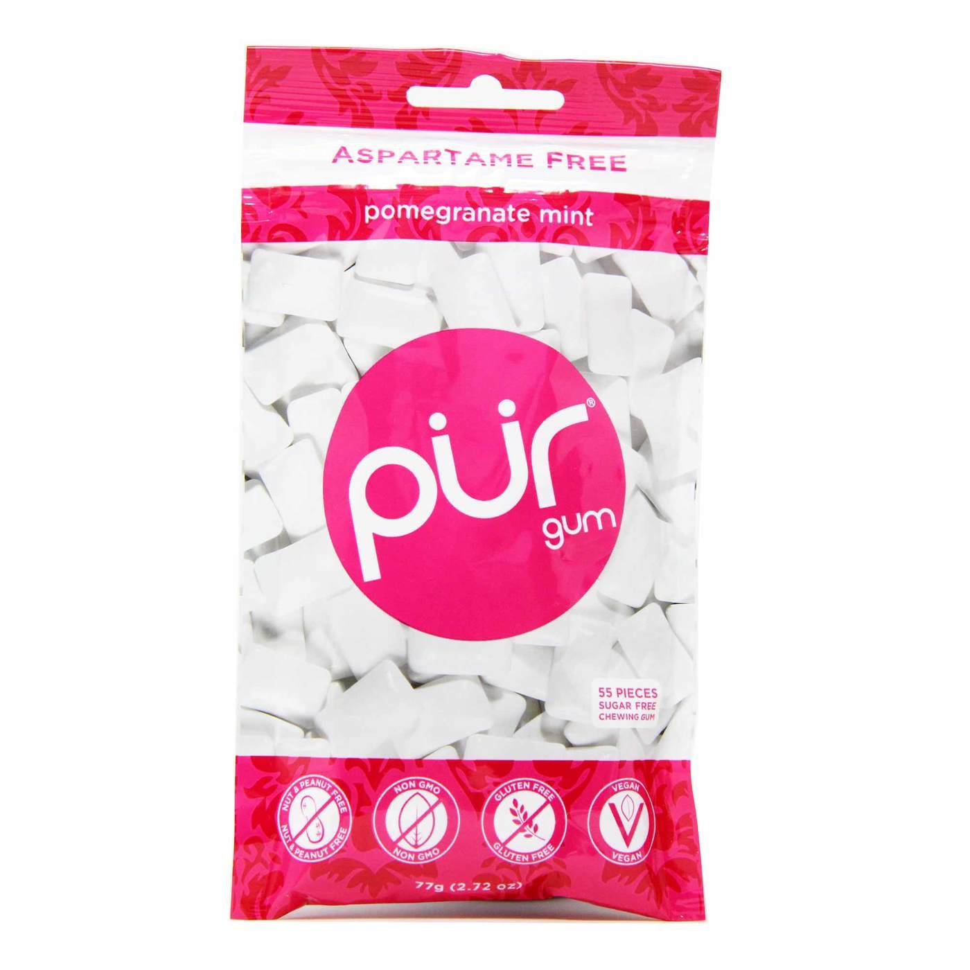 Comprar Pur Gum, Menta de romã - 57 Unidades