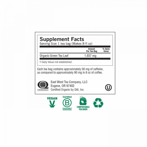 Comprar Yogi Tea Organic Teas, Chá Verde Puro - 16 Saquinhos de Chá - Imagem 5