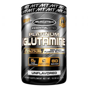 Comprar MuscleTech Platinum 100% Glutamina - 5000 mg - 300g