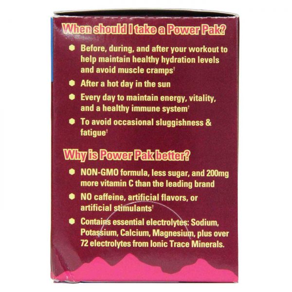 Comprar Trace Minerals Research Electrolyte Stamina Power Pak, Baga mista não transgênica - 30 Packets - Imagem 4