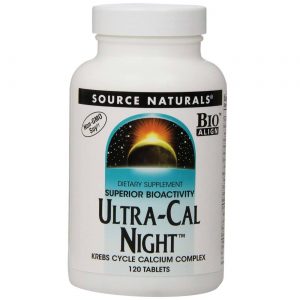 Comprar Source Naturals, Ultra Cal Night™ Complexo de Cálcio -120 Tabletes