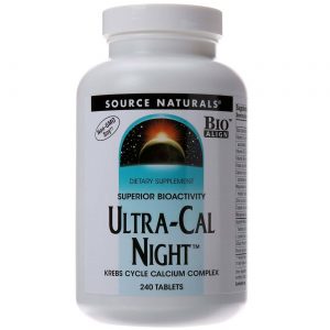 Comprar Source Naturals, Ultra-Cal Night™ - 240 Tabletes