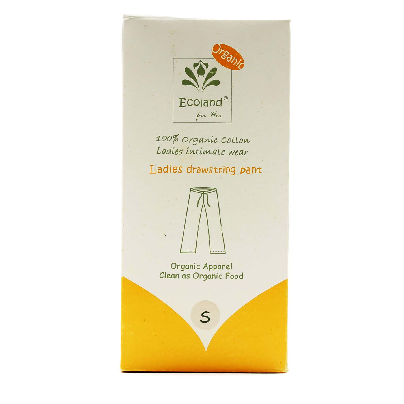 Comprar Ecoland Senhoras cordão Pant, Natural, pequeno 1 Par Pequeno
