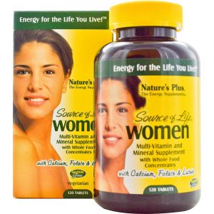 Comprar Nature's Plus, Source of Life® Multivitamínico para as Mulheres - 120 Tabletes