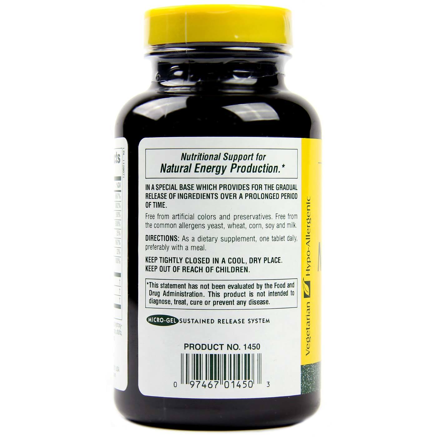 Comprar Nature's Plus, Mega B-100 de - 180 Tabletes - Imagem 3