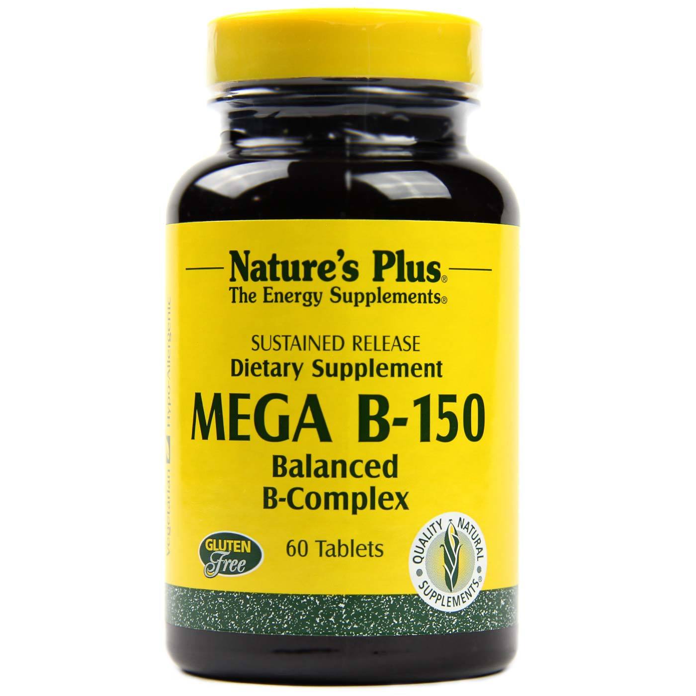 Comprar Nature's Plus, Mega B-150 - 60 Tabletes