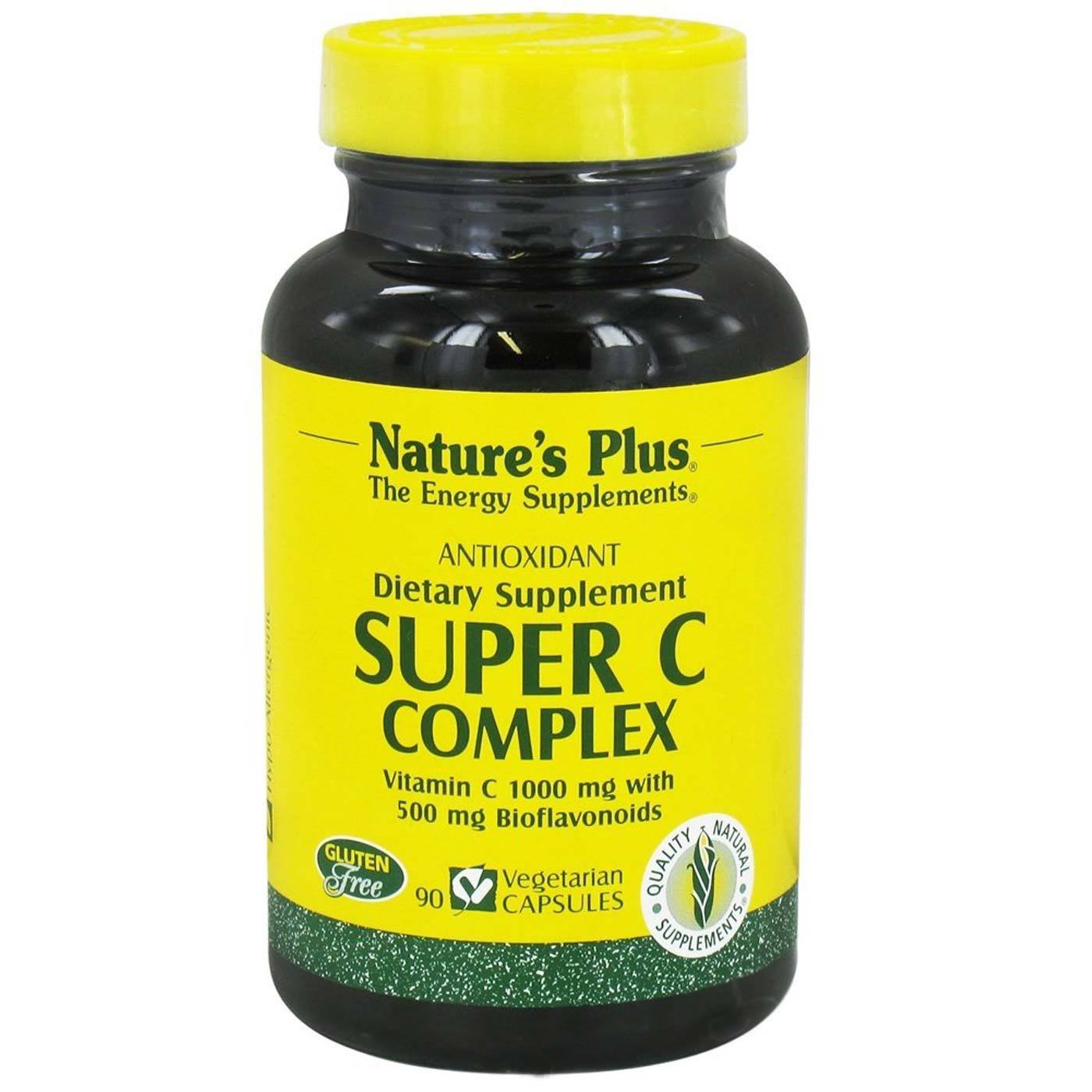 Comprar Nature's Plus, Complexo Super C - 90 Cápsulas Vegetarianas