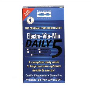Comprar Trace Minerals Research Electro-Vita-Min diários 5 90 Tabletes