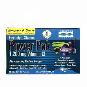 Comprar Trace Minerals Research Eletrólito Stamina Power Pak Açaí 32-8,9 g Pacotes