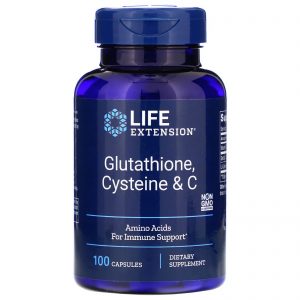 Comprar Life Extension, Glutathione, Cysteine & C, 100 Cápsulas