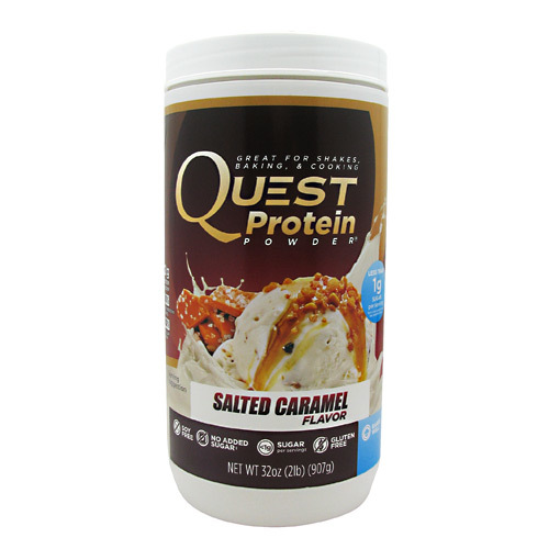 Comprar Quest Nutrition Proteína em pó, Caramelo salgado - 32 oz/907g