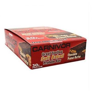Comprar MuscleMeds, Barras de Proteínas Carnivor - Manteiga de amendoim e Chocolate - 12 Barras com 3.2 oz cada