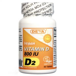 Comprar Deva, Vitamina D Vegana 800 UI - 90 Tabletes