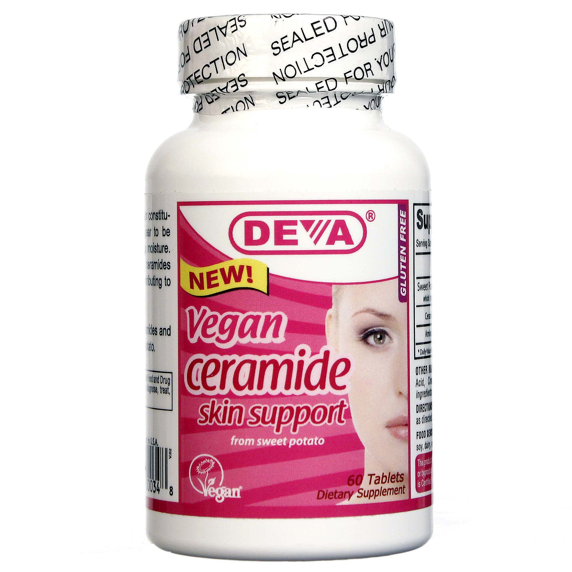 Comprar Deva®, Suporte Vegano para Pele com Ceramida - 60 Tabletes