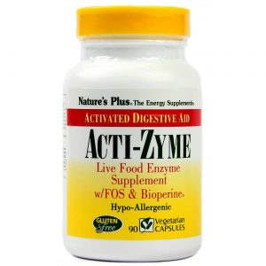 Comprar Nature's Plus, Acti-Zyme - 90 Cápsulas Vegetarianas