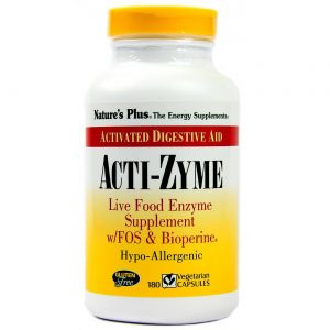 Comprar Nature's Plus, Acti-Zyme - 180 Cápsulas Vegetarianas