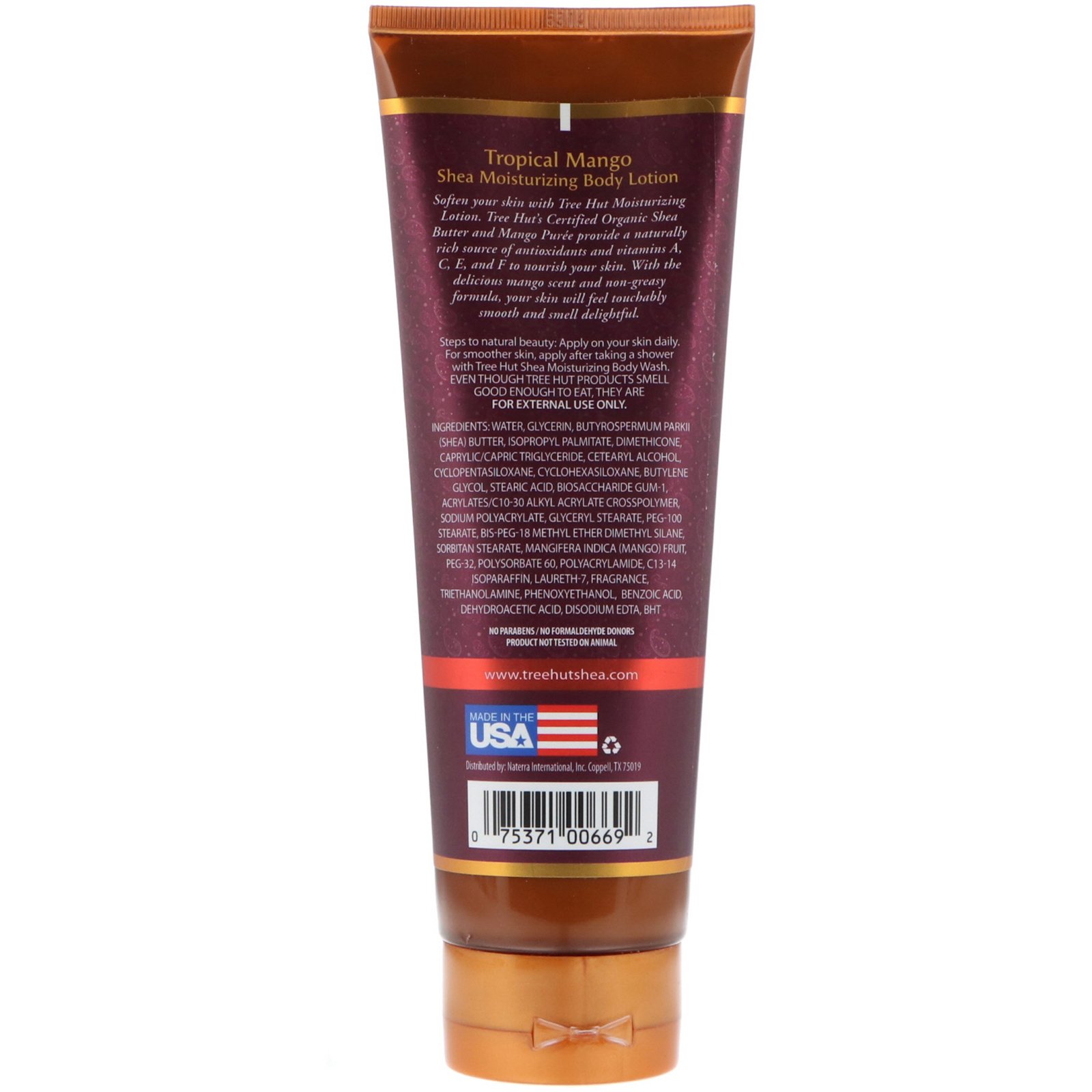 Comprar Tree Hut, Loção Hidratante Corporal, Manga Tropical, 9 oz (255 g) - Imagem 2