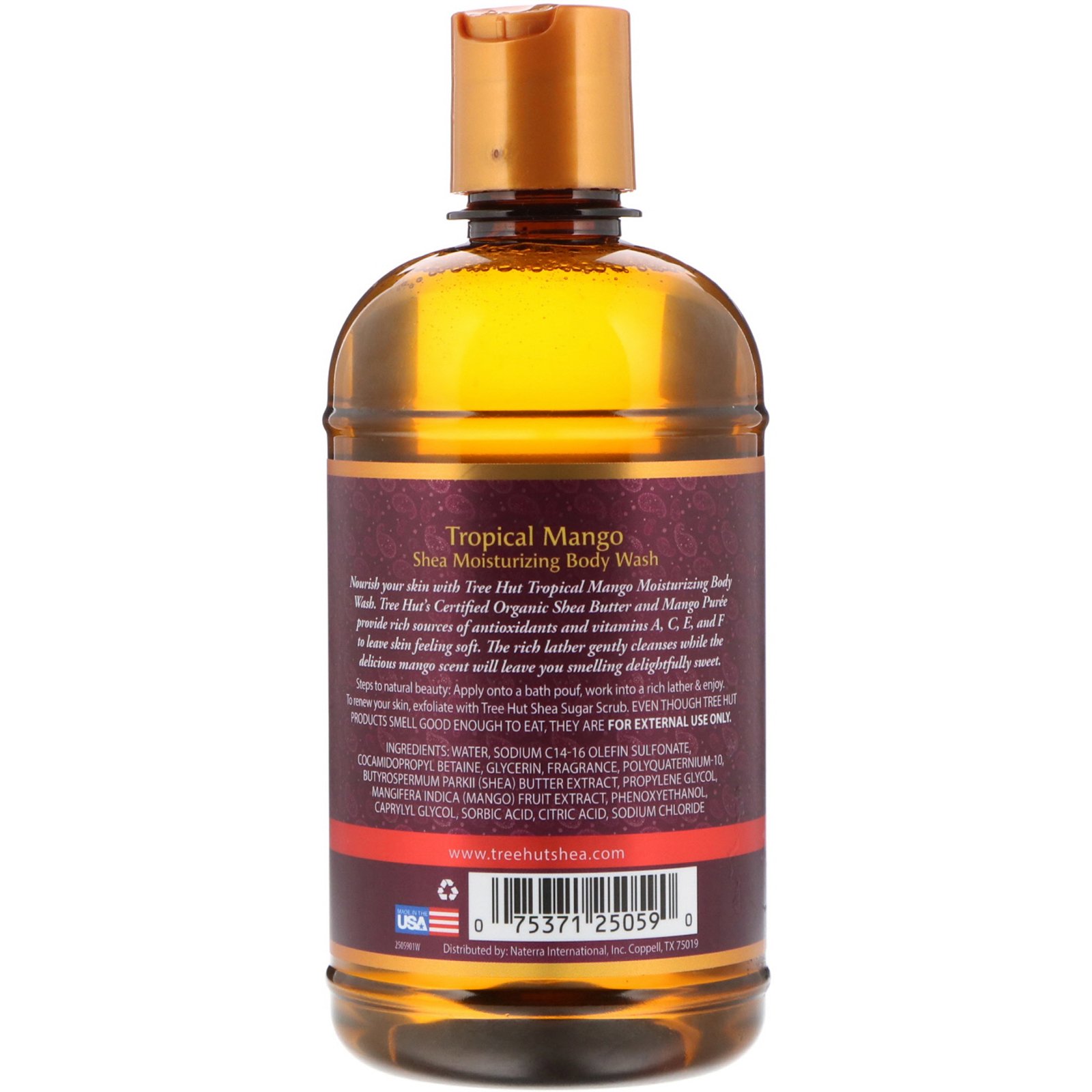 Comprar Tree Hut, Sabonete Líquido Hidratante de Karité para o Corpo, Manga Tropical, 502 g (17 fl oz) - Imagem 2