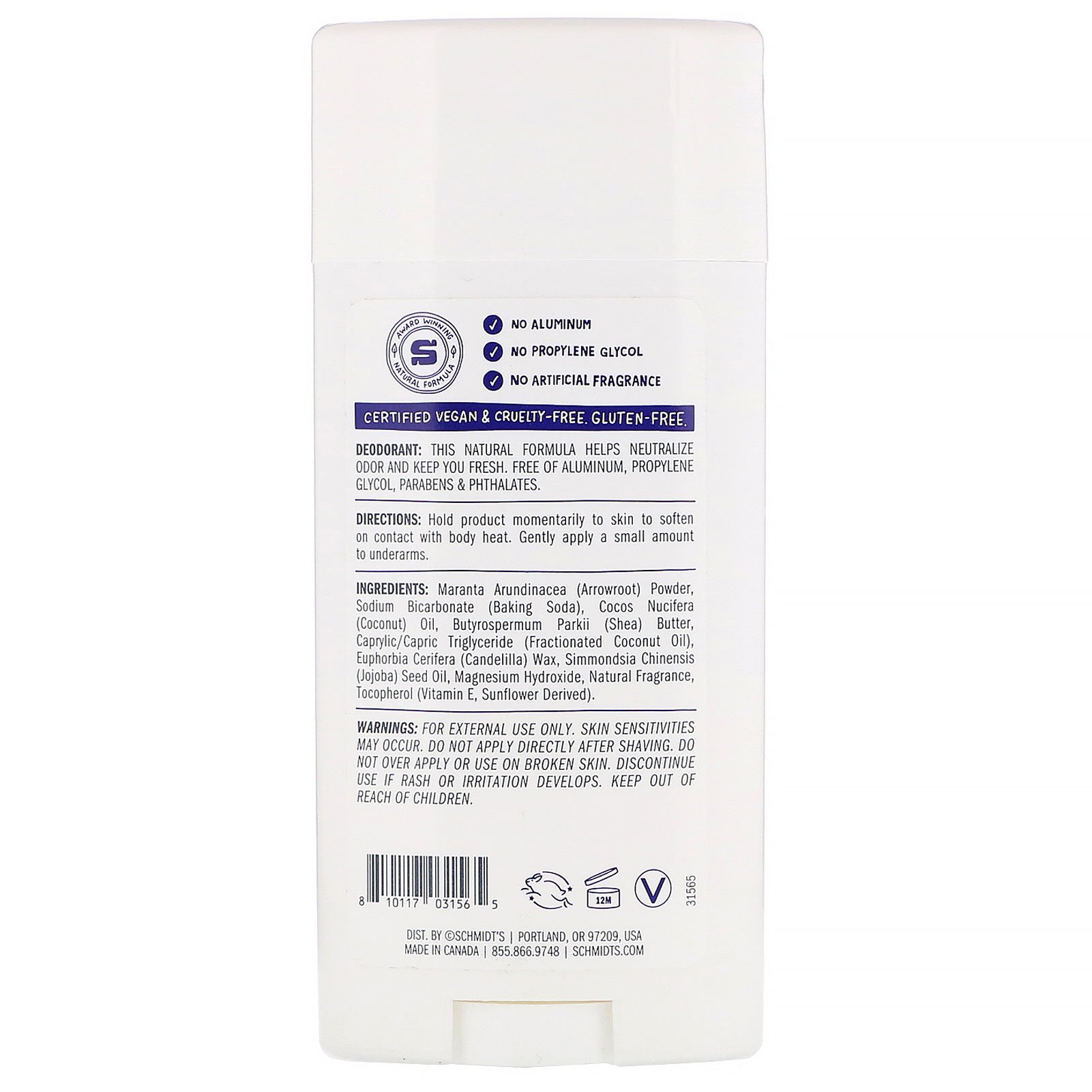 Comprar Schmidt's Naturals, Natural Deodorant, Moon Flower, 3.25 oz (92 g) - Imagem 2