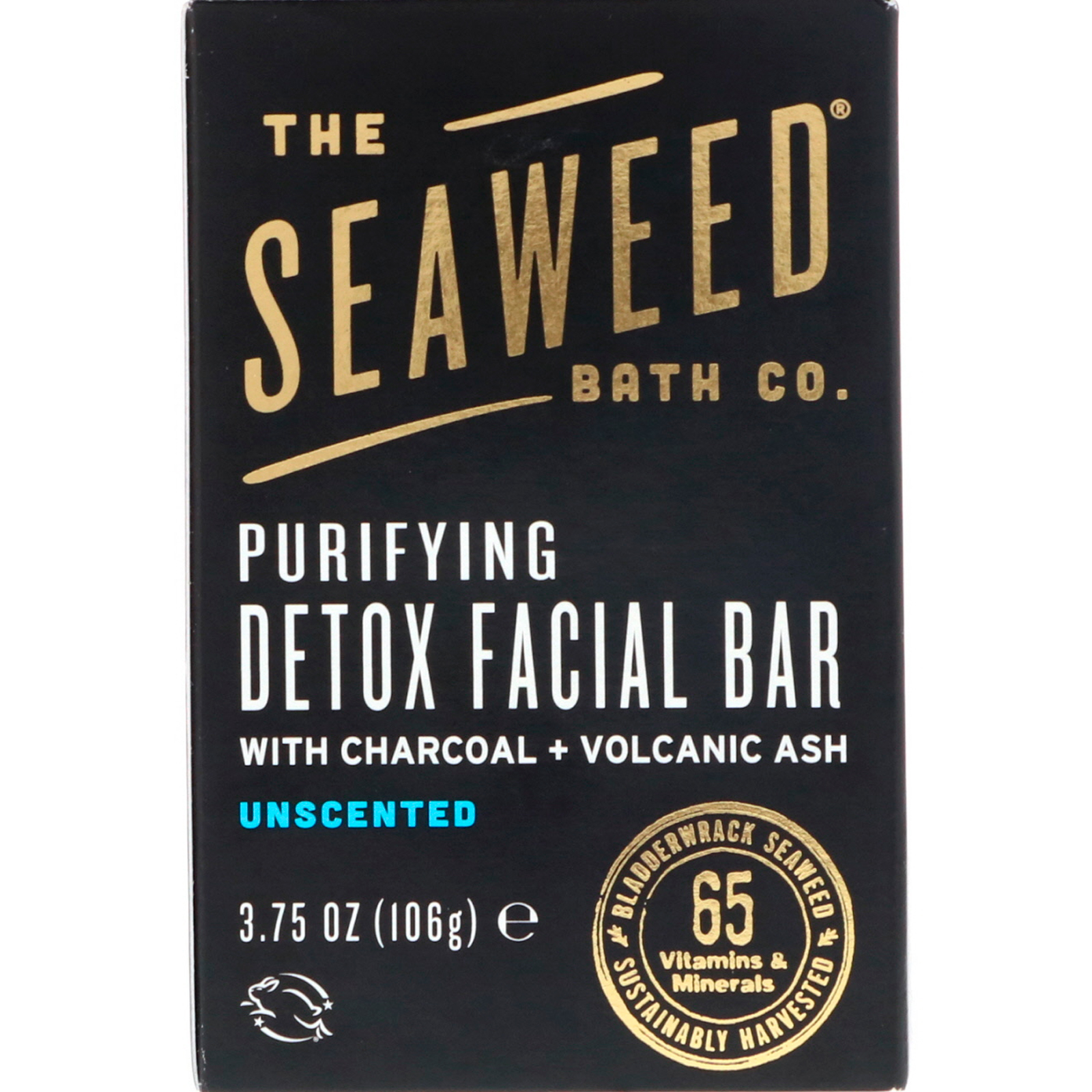 Comprar The Seaweed Bath Co., Sabonete Facial Detox Purificador, Sem Fragrância, 106 g