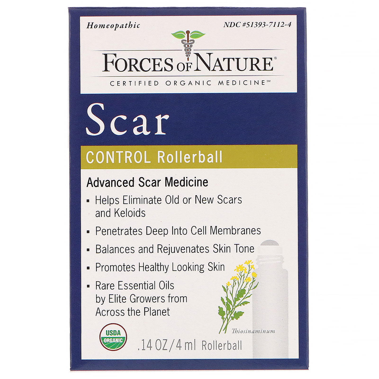 Comprar Forces of Nature, Roll-on para o Controle Cicatricial, 4 ml (0,14 oz)