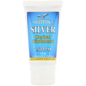 Comprar Natural Path Silver Wings, Silver, Pomada de Ervas, 250 PPM, 1.5 oz