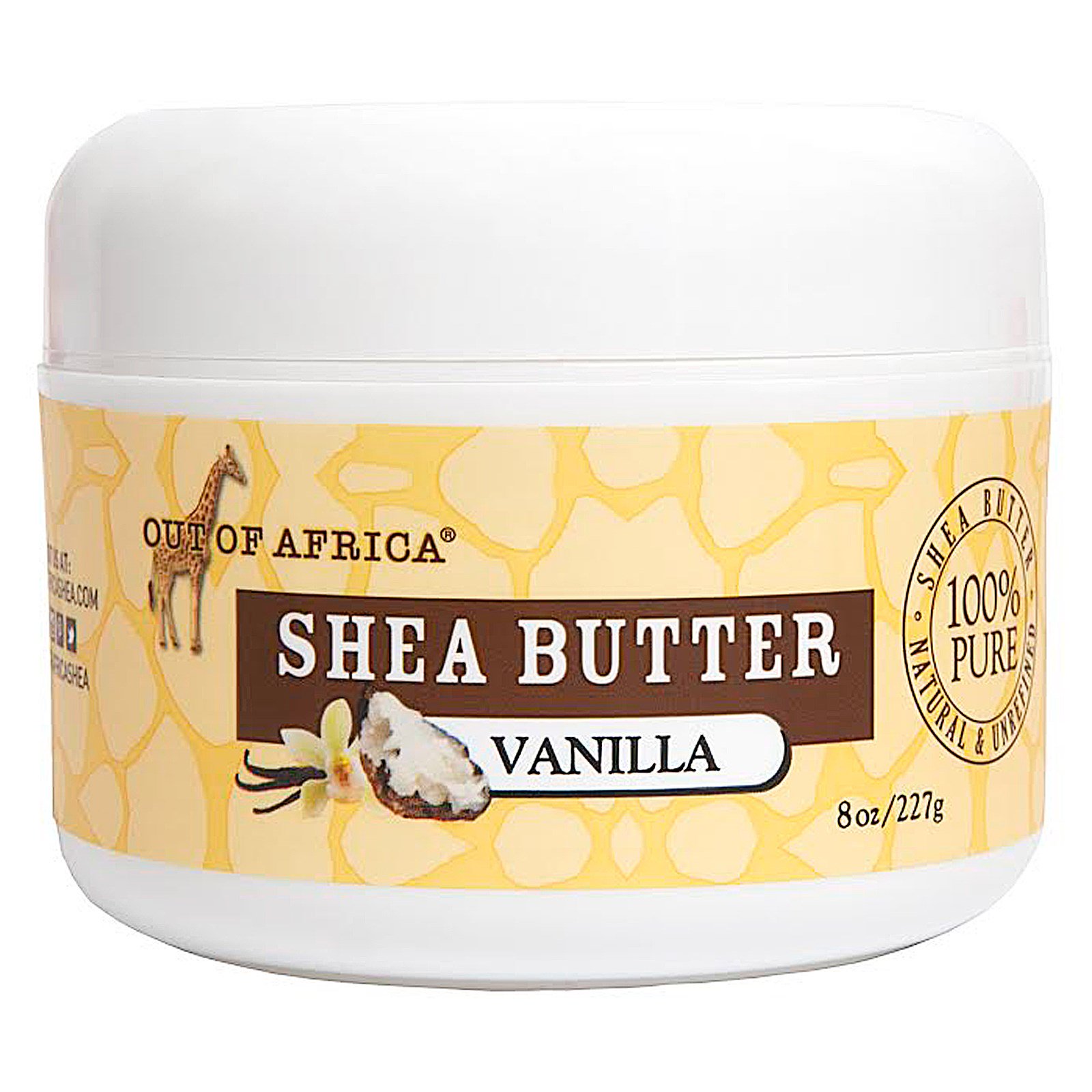 Comprar Out of Africa, Manteiga de carité, Baunilha, 8 oz (227 g)