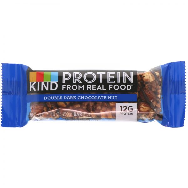 Comprar KIND Bars, Barras de Proteínas, Castanha e Chocolate Amargo Duplo, 12 Barras, 1,76 oz (50 g) cada - Imagem 4