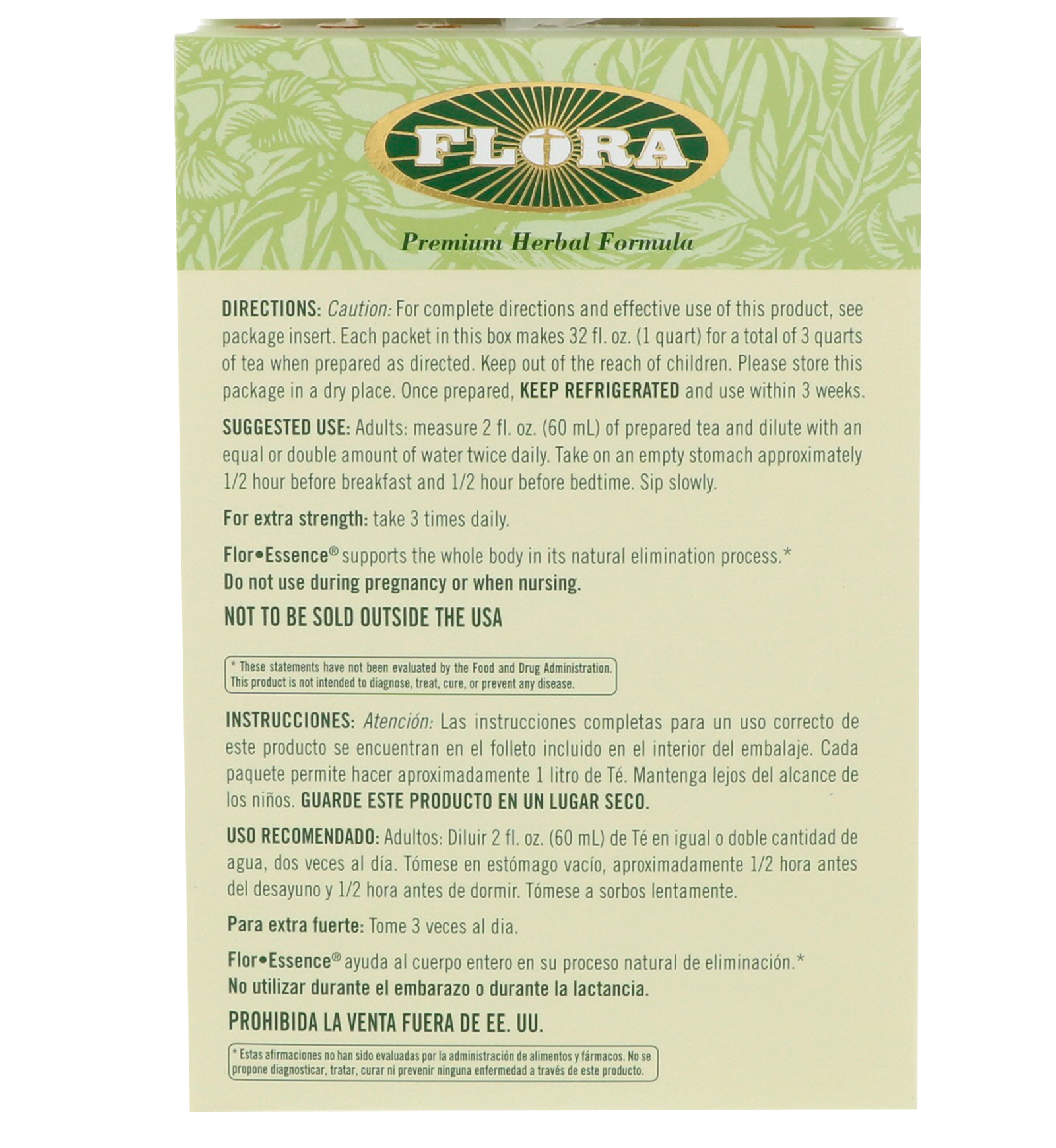 Comprar Flora, Flor·Essence, desintoxicação suave para todo o corpo, 63 g (2 1/8 oz) - Imagem 3