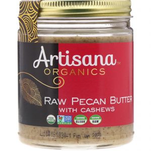 Comprar Artisana, Manteiga de Pecan Pura Orgânica, 8 oz (227 g)