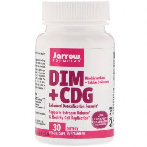 Comprar Jarrow Formulas, DIM + CDG, Fórmula Aprimorada de Desintoxicação, 30 Cápsulas Vegetais