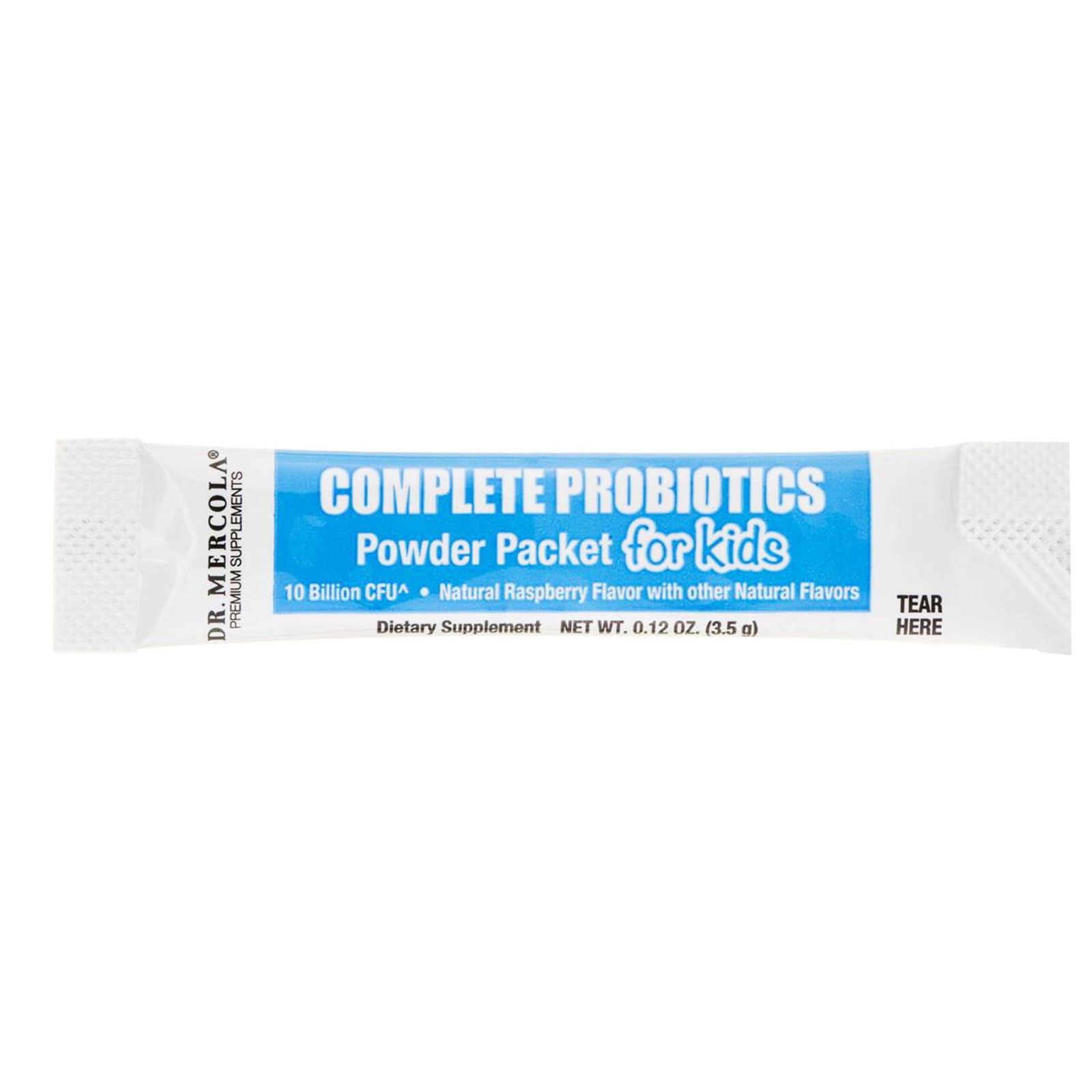 Comprar Dr. Mercola, Completos para Crianças, Sabor Natural de Framboesa, 30 Sachês, 0.12 oz (3.5 g) Cada - Imagem 3