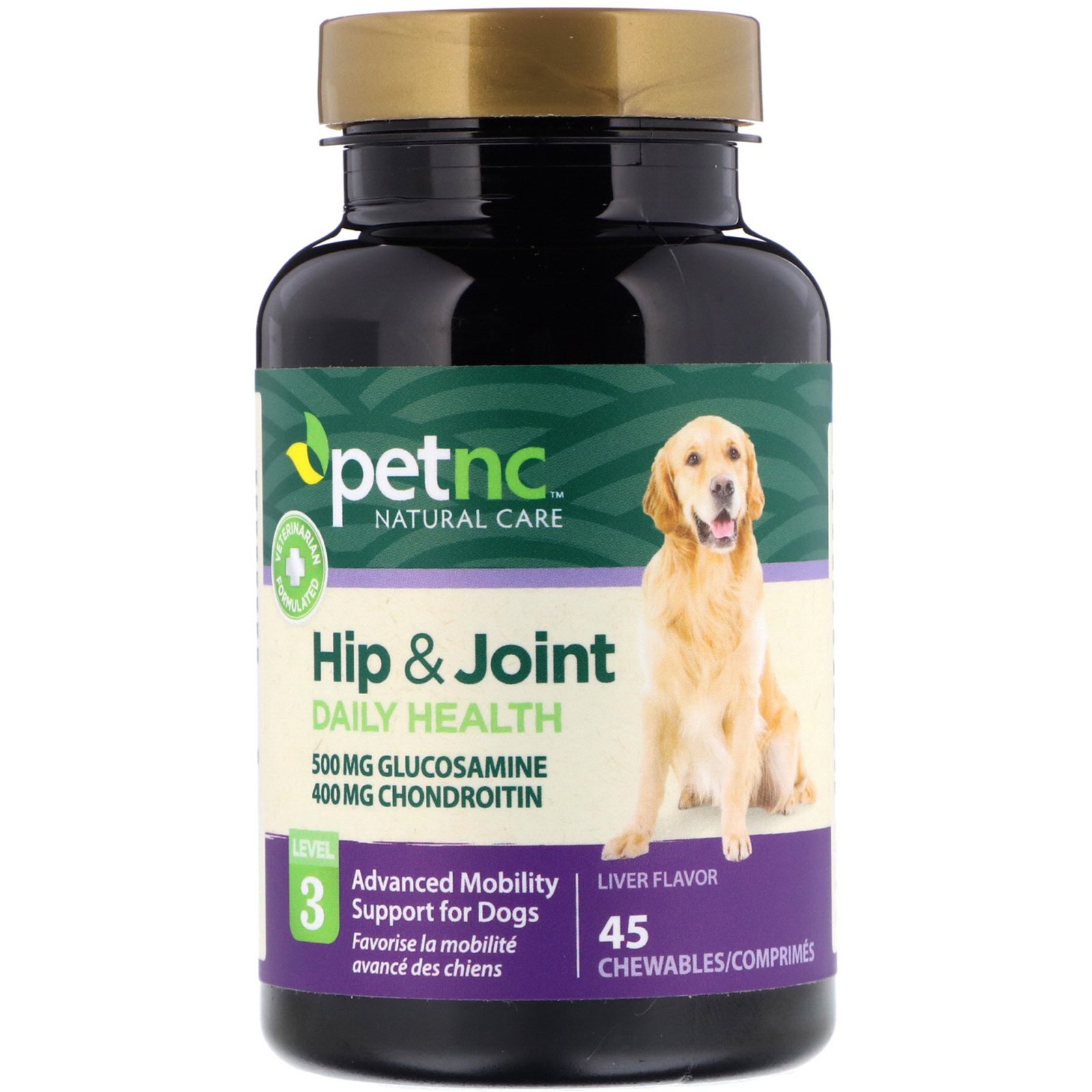 Comprar petnc NATURAL CARE, Quadril e Articulações, Nível 3, Sabor de Fígado, 45 Mastigáveis