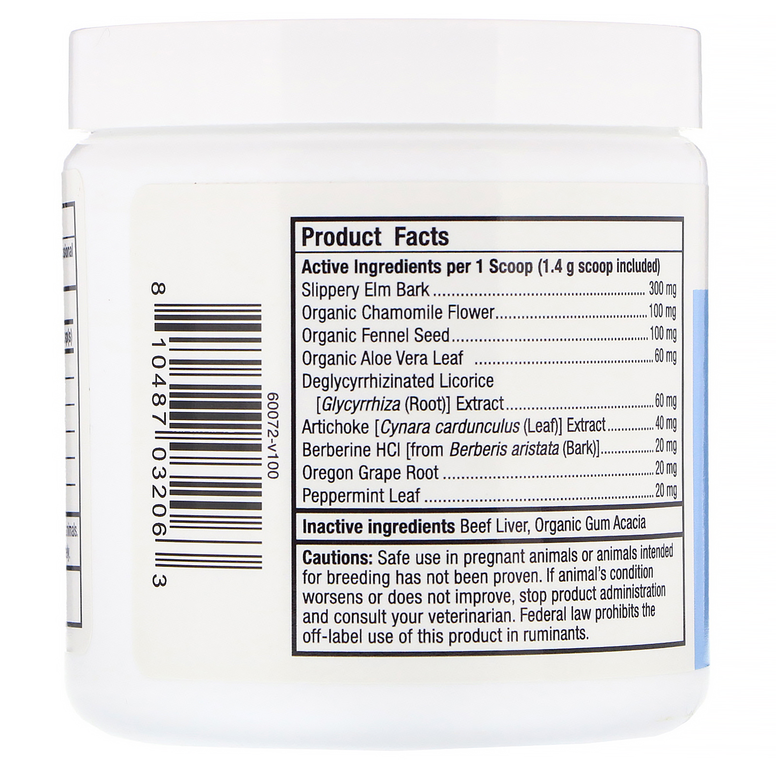Comprar Dr. Mercola, GI Support, Para Gatos e Cães, 84 g (2,9 oz) - Imagem 2