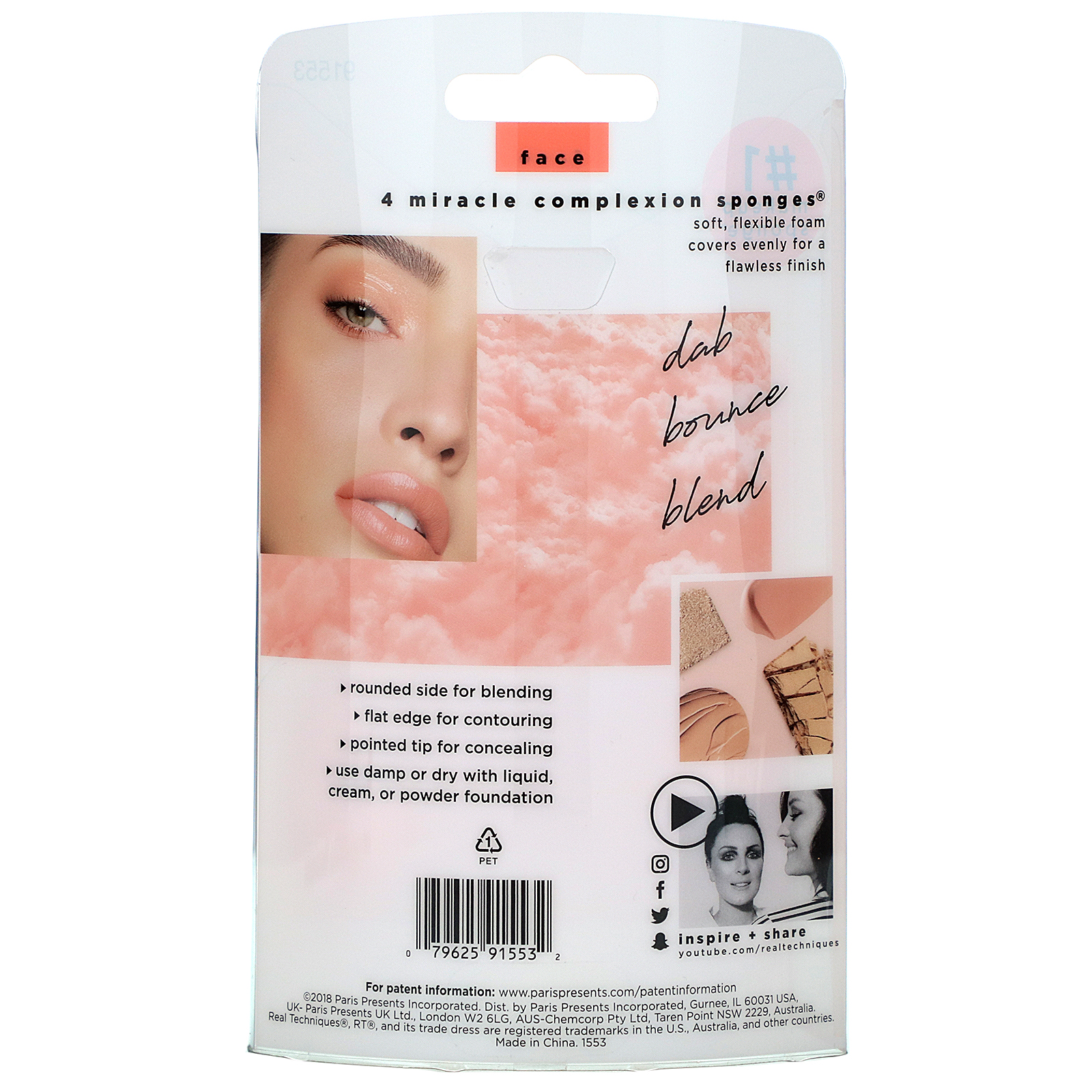 Comprar Real Techniques by Samantha Chapman, Miracle Complexion Sponges, 4 Sponges - Imagem 3