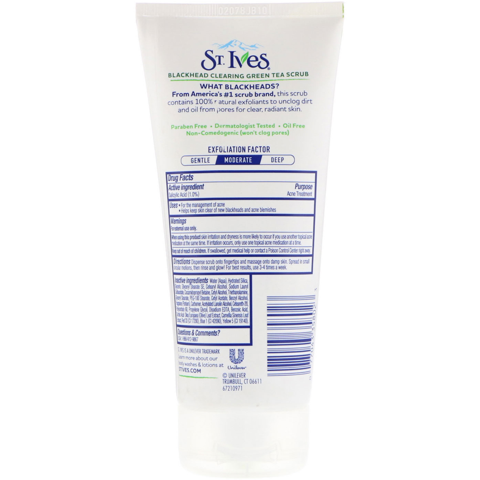 Comprar St. Ives, Green Tea Scrub, Blackhead Clearing, 6 oz (170 g) - Imagem 2
