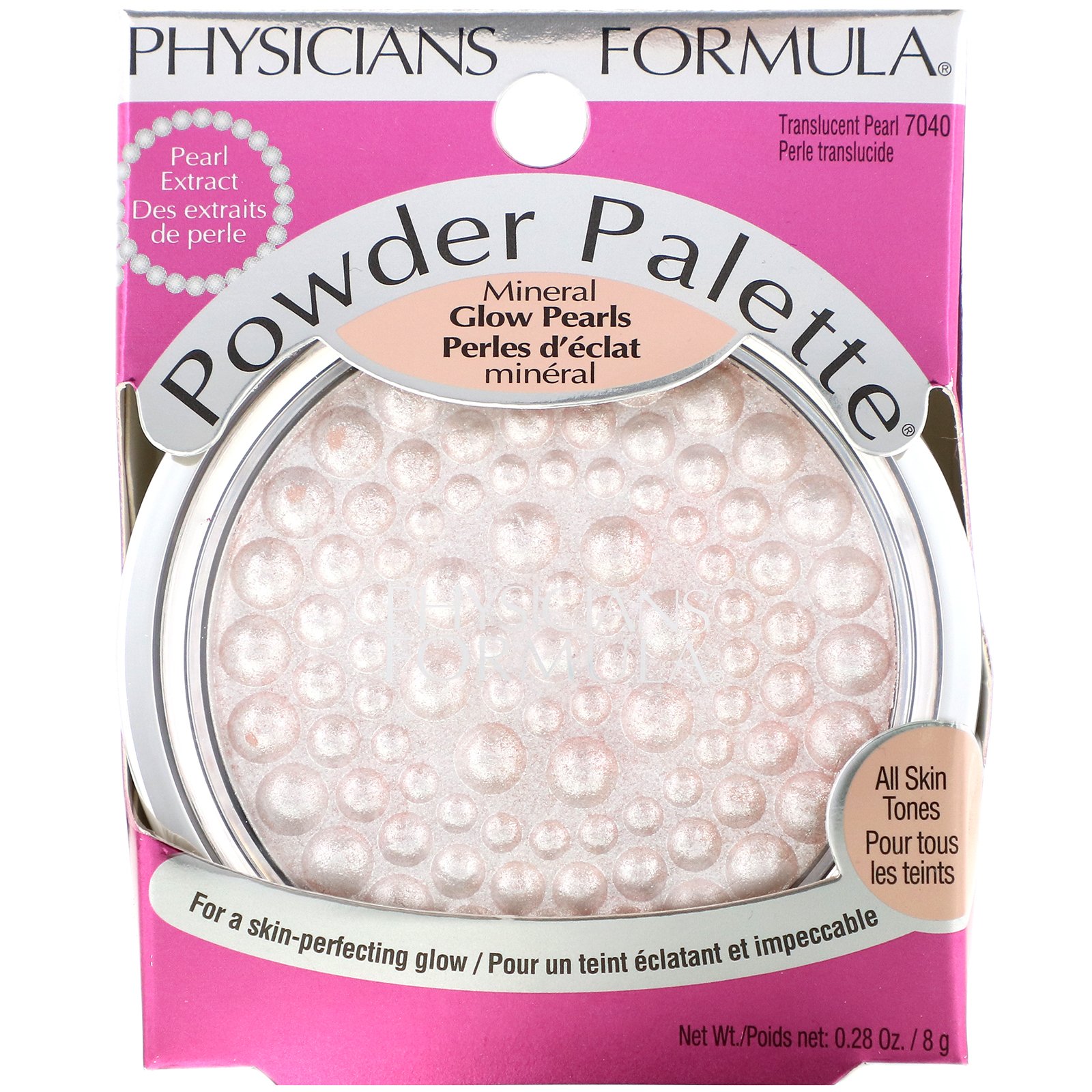 Comprar Physicians Formula, Paleta em Pó, Perólas Minerais Brihantes, Pérola Translúcida, 0.28 oz (8 g) - Imagem 3