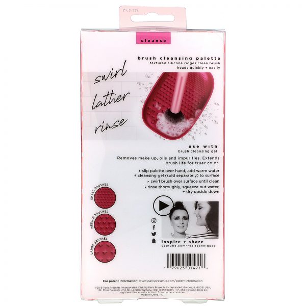 Comprar Real Techniques by Samantha Chapman, Paleta de Limpeza de Pincéis, 1 Paleta - Imagem 5