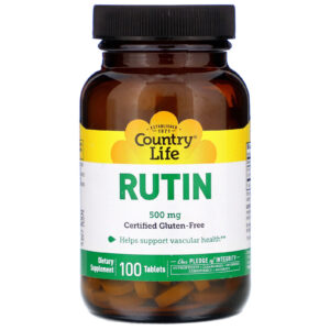 Comprar Country Life, Rutina, 500 mg, 100 tabletes