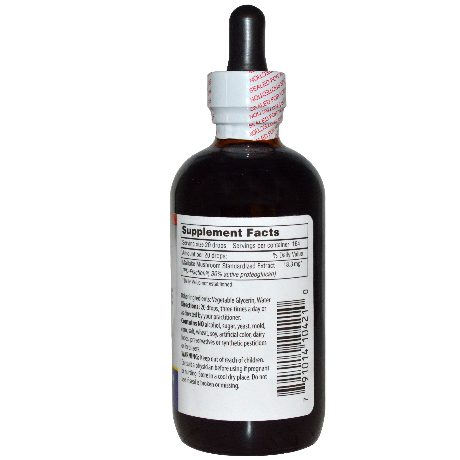 Comprar Mushroom Wisdom, Maitake, Fração D, Padrão, 120 ml - Imagem 2