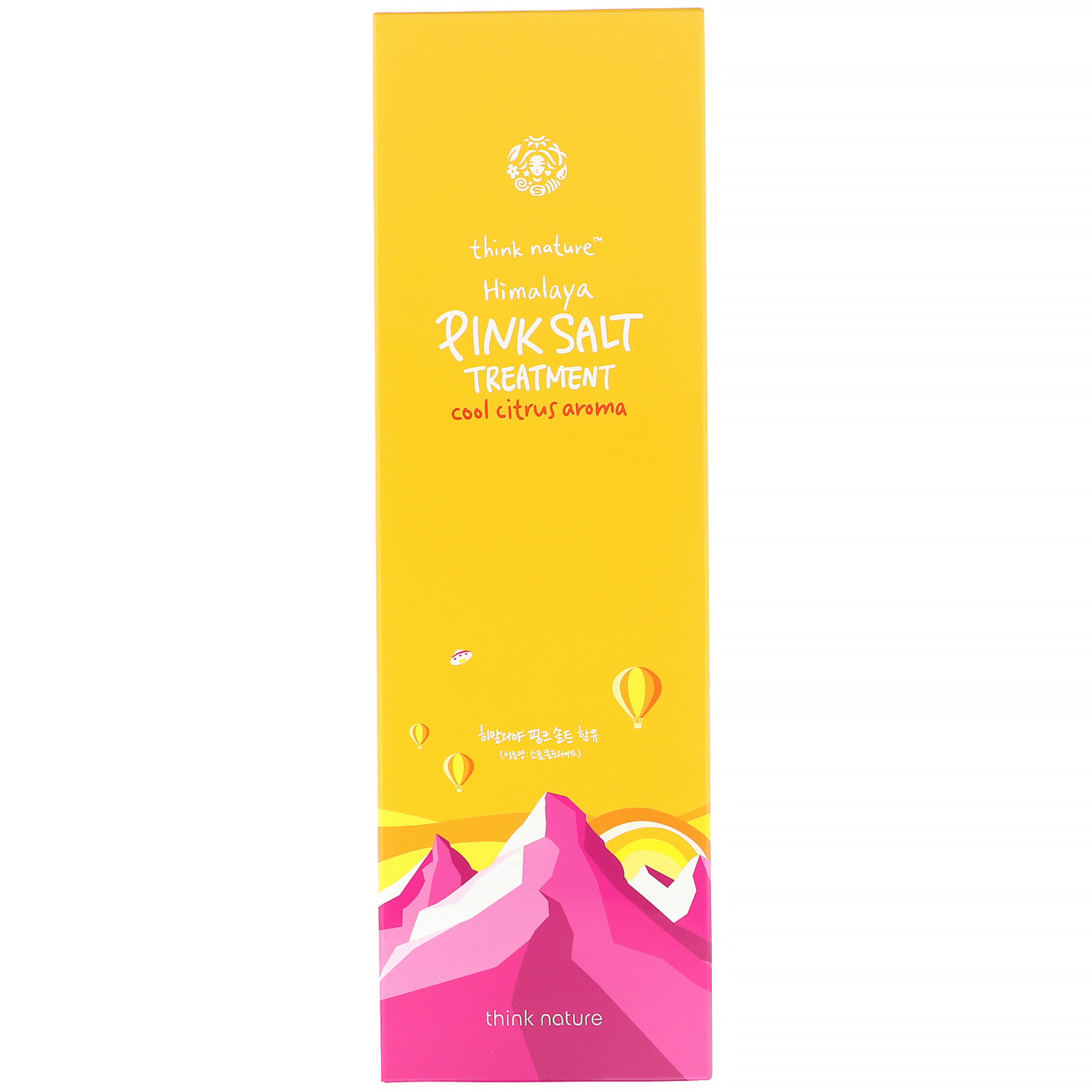 Comprar Think Nature, Tratamento de Sal Rosa do Himalaia, Aroma Cítrico Refrescante, 235 ml (7,94 fl. oz) - Imagem 2