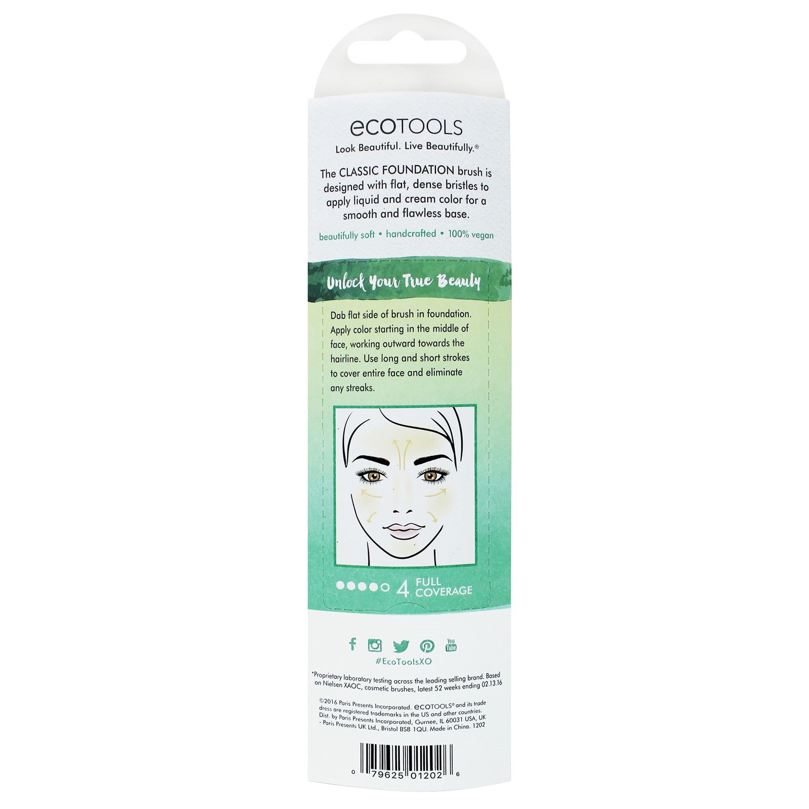 Comprar EcoTools, Classic Foundation Brush, 1 Brush - Imagem 3
