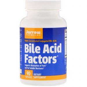 Comprar Jarrow Formulas, Bile Acid Factors, 90 Cápsulas