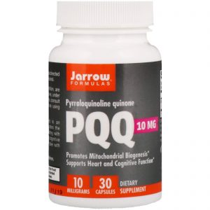 Comprar Jarrow Formulas, PQQ (Pirroloquinolina Quinona), 10 mg, 30 Cápsulas